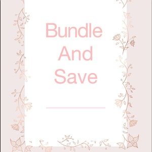 Bundle items and save